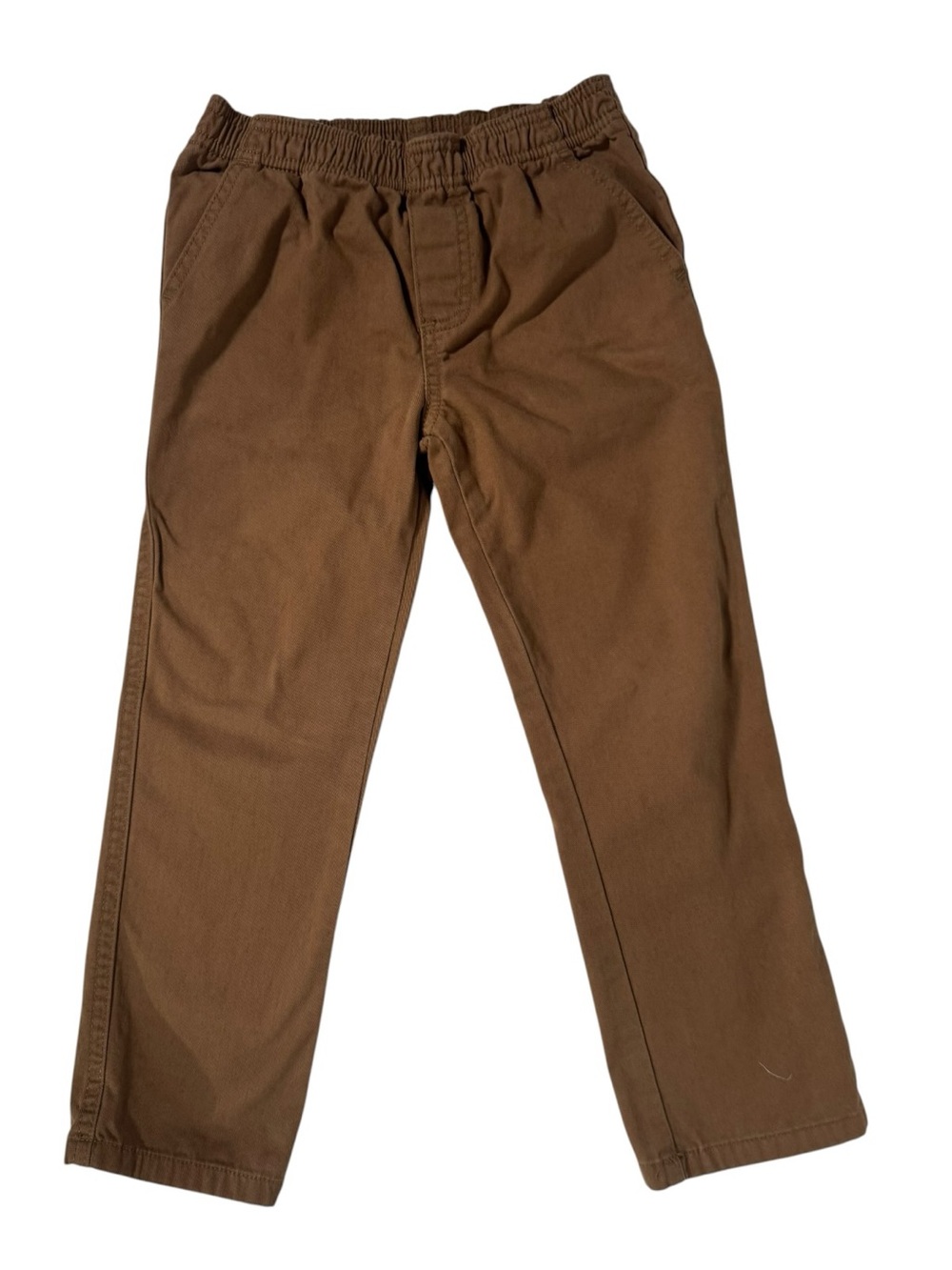 Calvin Klein Boys Brown Pull On Pants Size 5 Elastic Waist